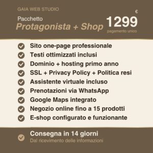 Pacchetto-standard-Protagonista+Negozio-Online-Gaia-Web-Studio