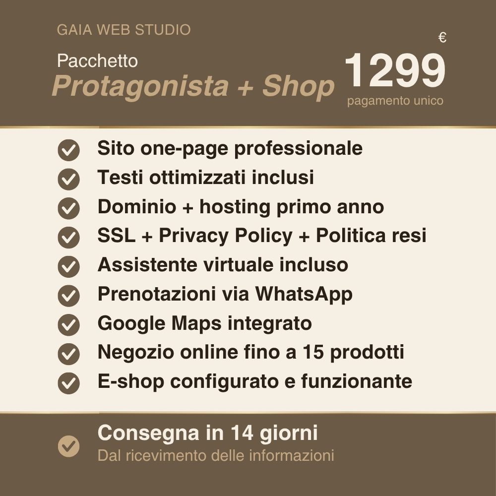 Pacchetto-standard-Protagonista+Negozio-Online-Gaia-Web-Studio