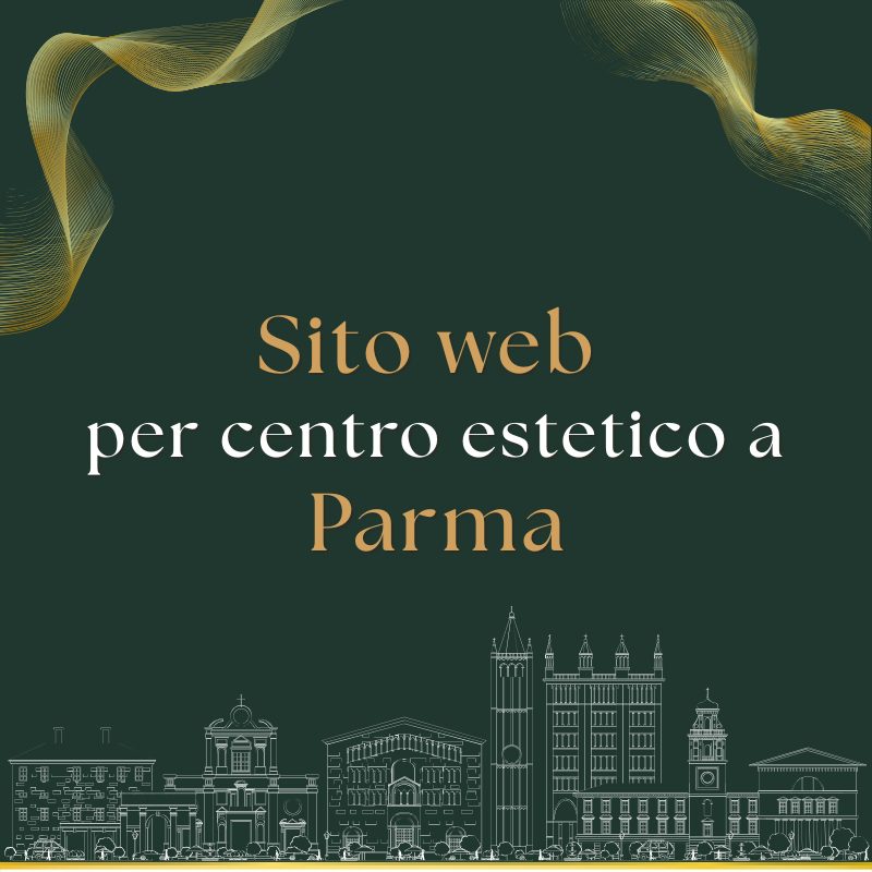 Sito web per centro estetico a Parma- Gaia Web Studio