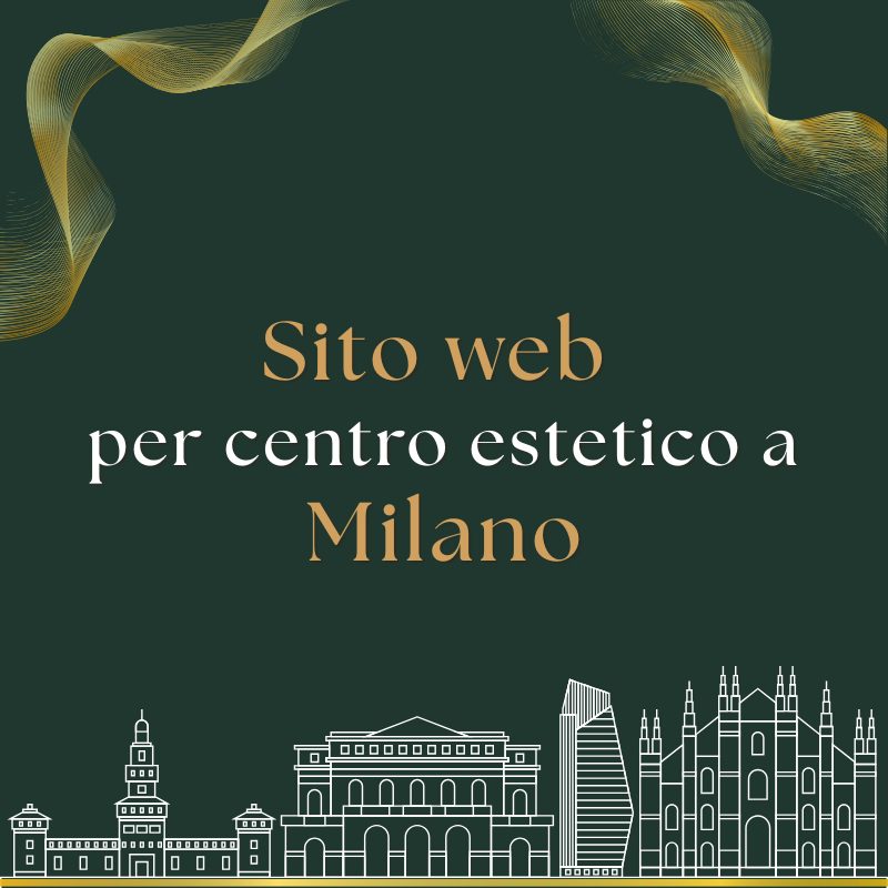 Sito web per centro estetico a Milano- Gaia Web Studio
