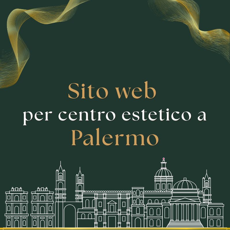 Sito web per centro estetico a Palermo- Gaia Web Studio