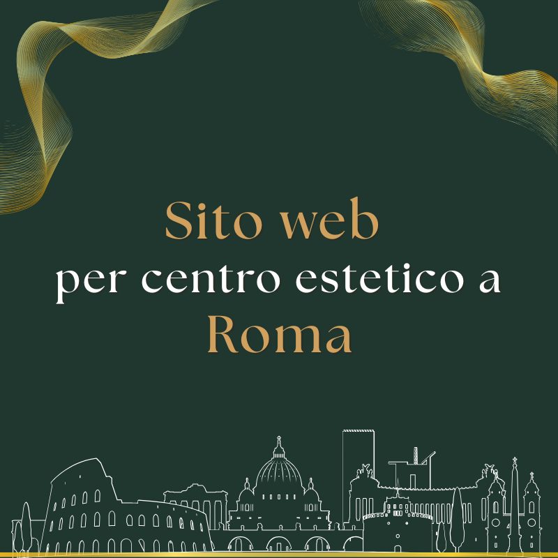 Sito web per centro estetico a Roma- Gaia Web Studio