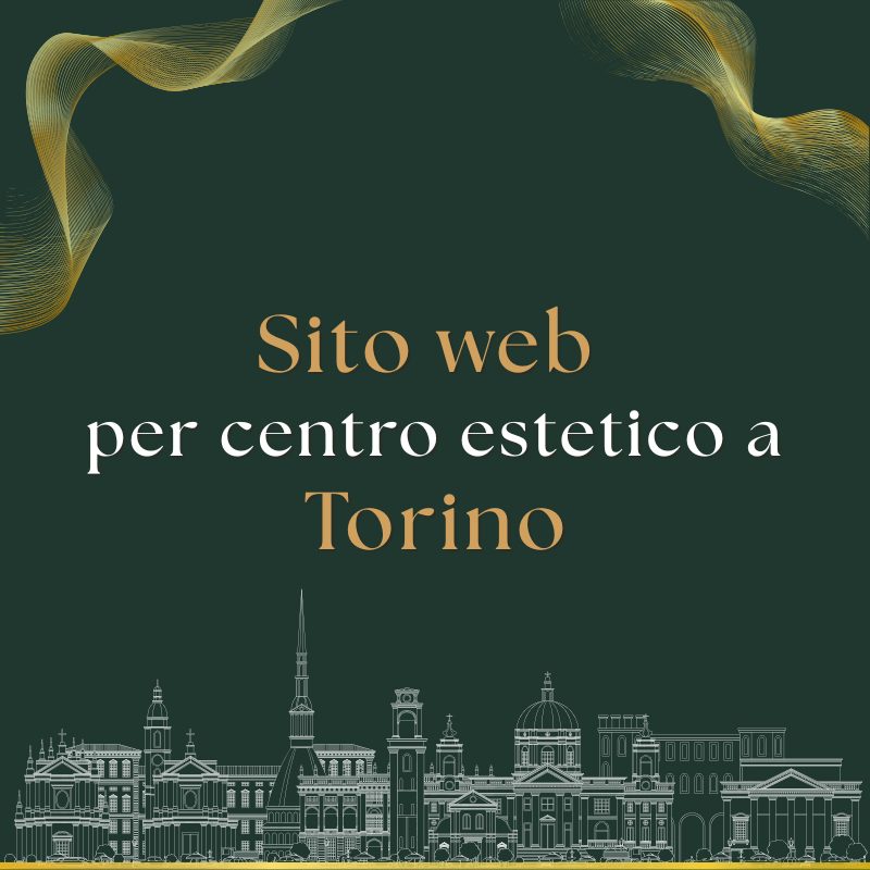 Sito web per centro estetico a Torino- Gaia Web Studio